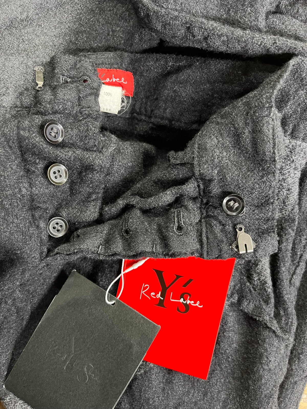 Y's Red Label チェック袴パンツ　ワイズ　LIMIfeu　ヨウジ Y's Red Label チェック袴パンツ ワイズ LIMIfeu ヨウジ LIMI
