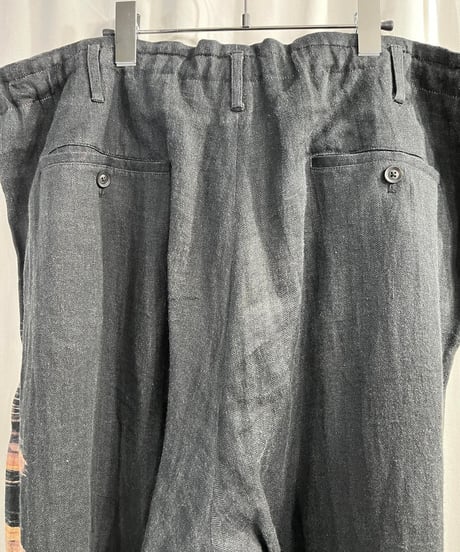 2020SS yohji yamamoto pour homme プリントパンツ（HN-P28-308）