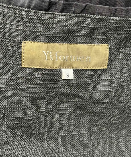 Y's for men yohji yamamoto コットンデザインジャケット（MZ-J01-008）