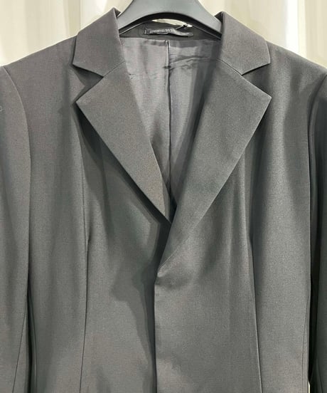 2019AW yohji yamamoto +NOIR バックフリルジャケット（NC-J16-132）