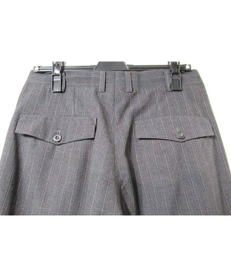 90's yohji yamamoto COSTUME D'HOMME グレー ダブル 変わりボタンセットアップ（HV-X04-190）