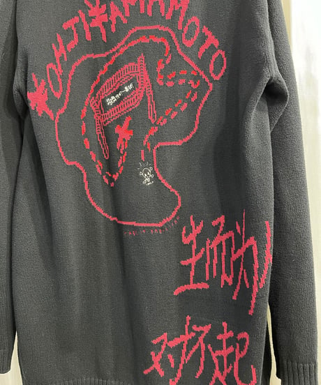 2016AW yohji yamamoto pour homme デザインセーター（HR-K15-093）