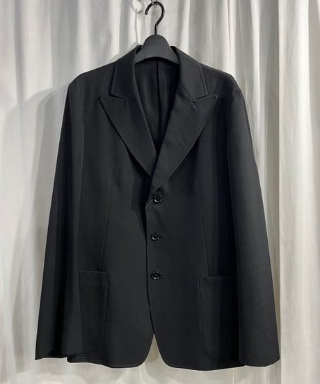 2014SS yohji yamamoto pour homme 背面2重ジャケット（HG-J43-100）