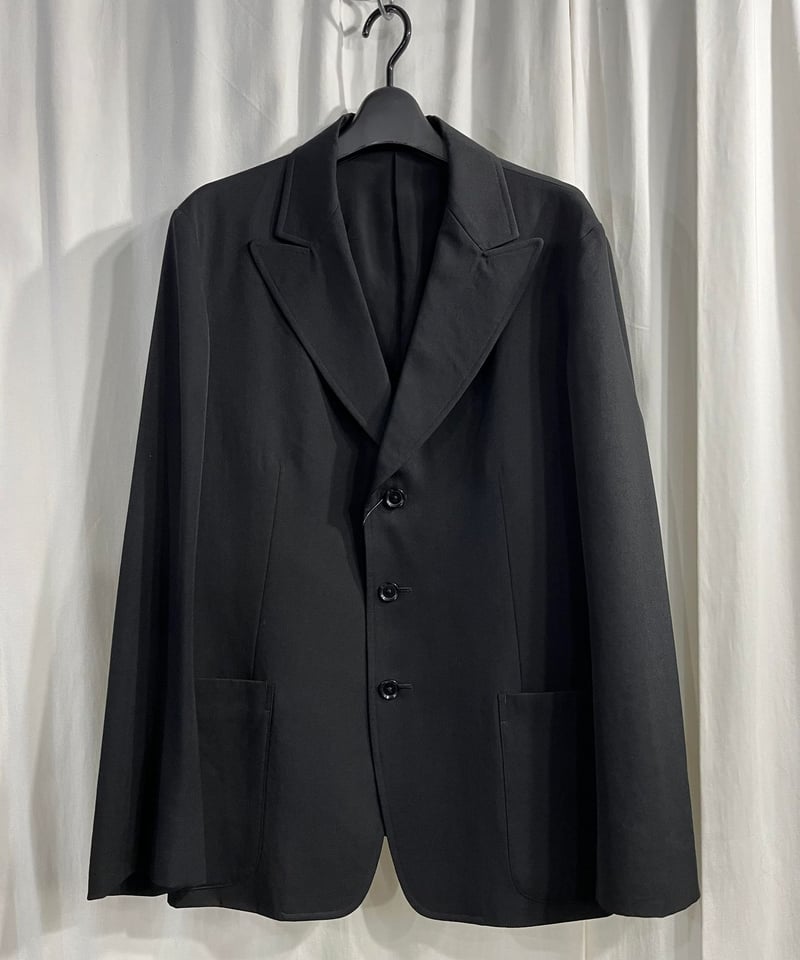 2014SS yohji yamamoto pour homme 背面2重ジャケット（HG-J