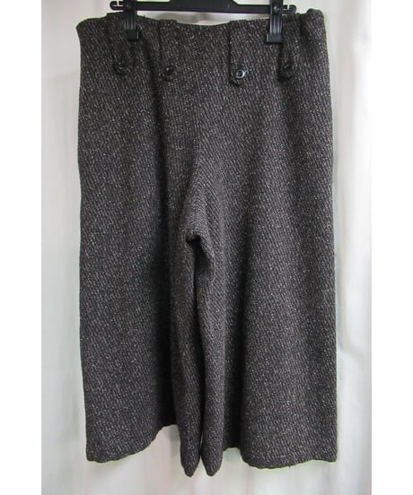 Y’s yohji yamamoto ツイード ボックスワイドパンツ YL-P30-138
