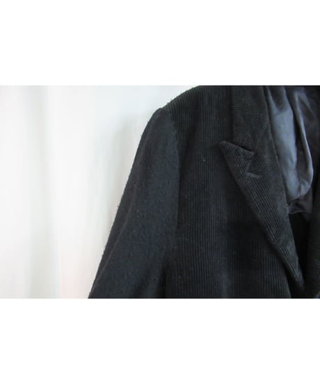 AD1994 COMME des GARCONS HOMME PLUS 縮絨 フロントジッパー 切替コーデュロイジャケット⑦ PJ-04003S