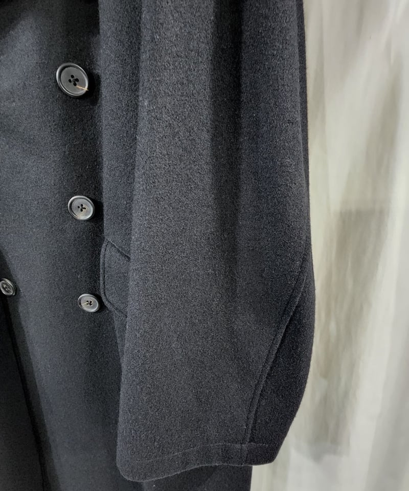 Y's for men ヨウジヤマモト 黒 ミリタリーダブルロングコート Y's for men ヨウジヤマモト 黒 ミリタリーダブルロングコート