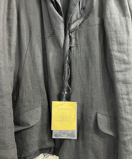 2022SS yohji yamamoto pour homme  3重レイヤードアシンメトリーリバーシブルジャケッ（HG-J09-800）