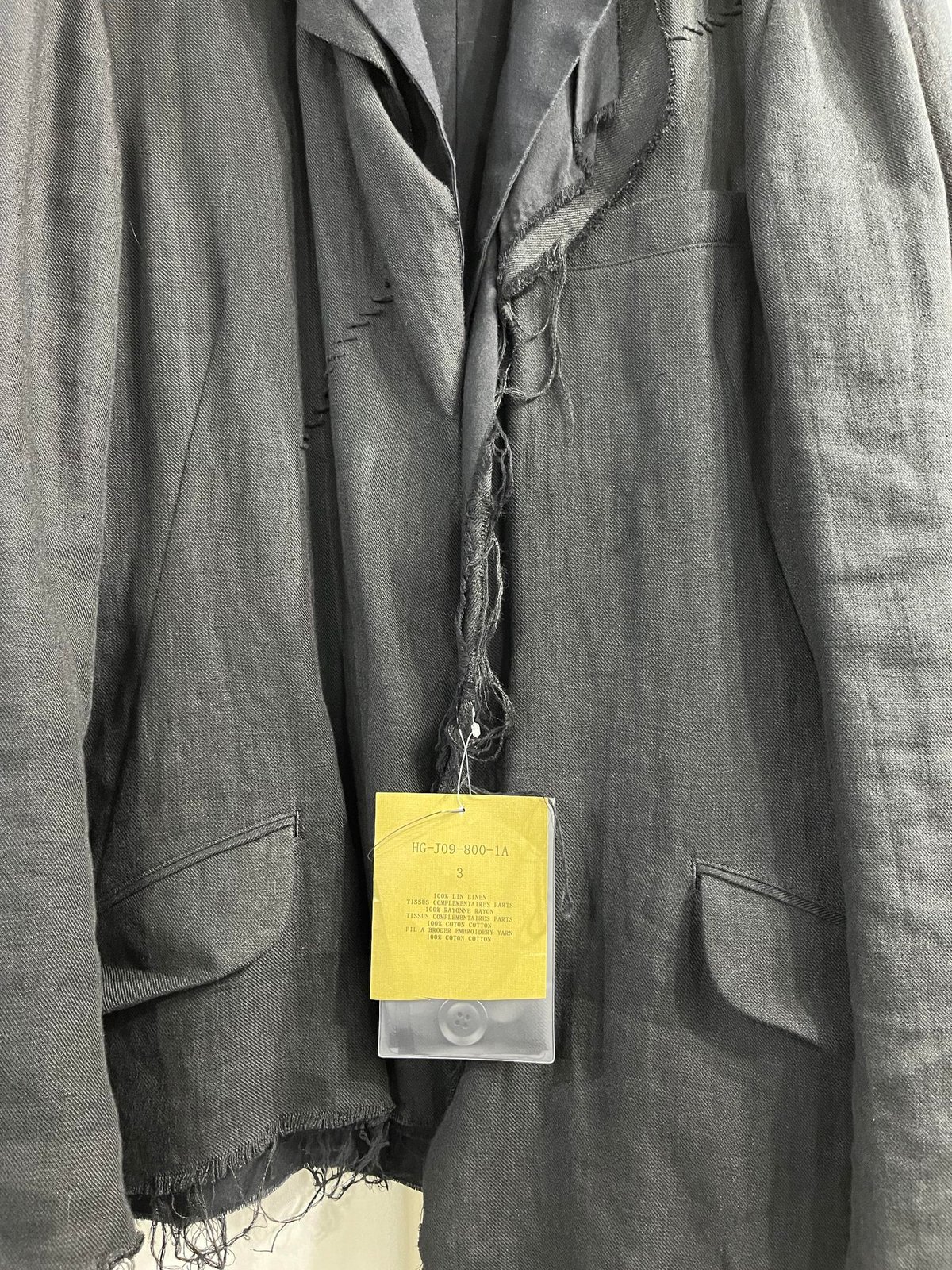 2022SS yohji yamamoto pour homme 3重レイヤードアシンメトリ