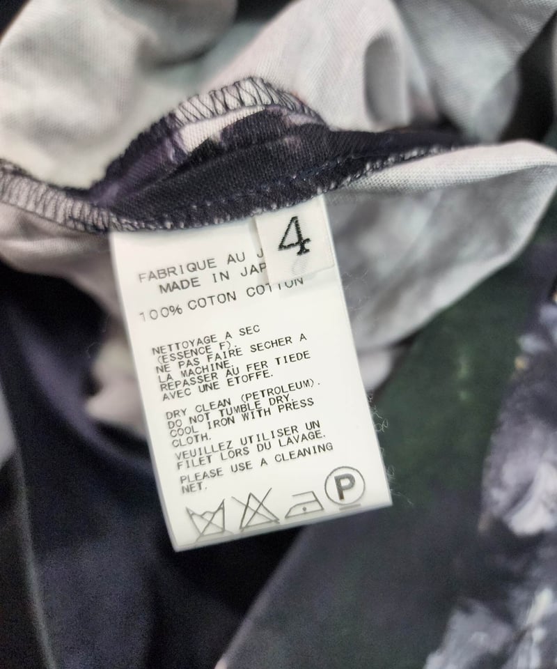 パンツ Yohji Yamamoto POUR HOMME 2016SS 2016ss yohji yamamoto pour homme 朝倉絵画プリントデザインパン