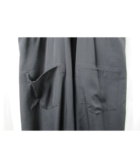 2019ss yohji yamamoto pour homme デザインワイドオーバーオール（HH-D07-100）