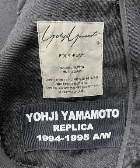 2019AW yohji yamamoto pour homme 1994-1995AW レプリカ ジャケット（HC-J70-532）