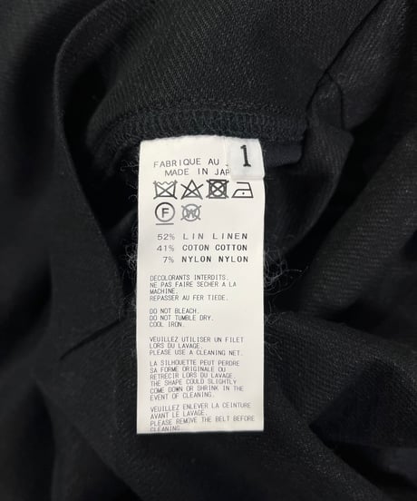 2019SS REGULATION yohji yamamoto MEN フーテッドコート（HH-C01-340）