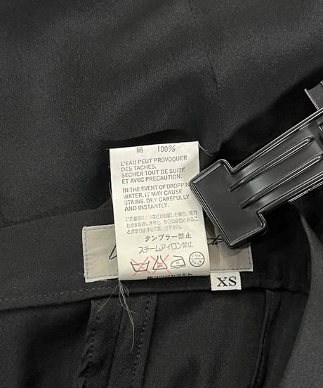 1998SS yohji yamamoto femme 絹 ロングスカート（FJ-S03-401）