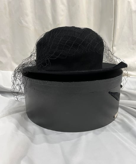 箱付き 1990's yohji yamamoto femme ネットデザインハット（F-H-050xxx）