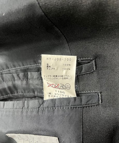2015AW yohji yamamoto pour homme デザインジャケット（HY-J08-100）