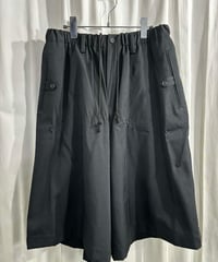 2021AW yohji yamamoto pour homme ワイドハーフパンツ（HX-P31-100）