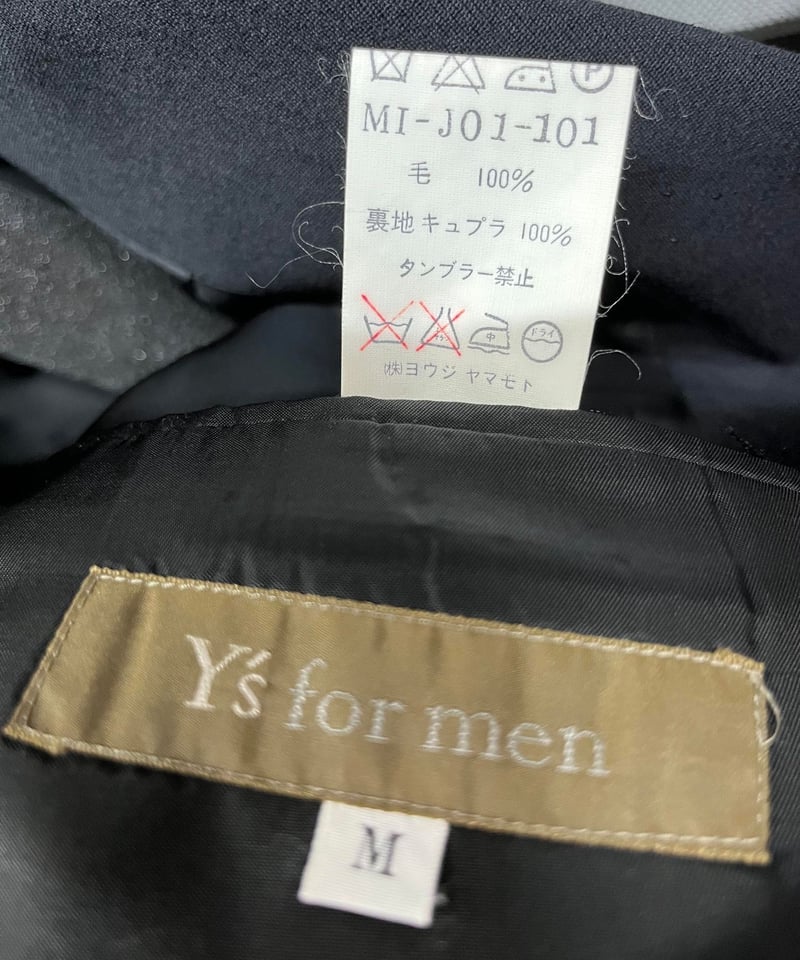 Y's for men yohji yamamoto 3釦テーラードジャケット（MI-J01-