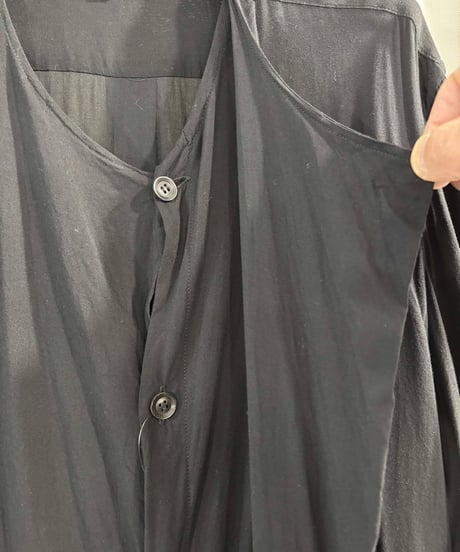 2020SS yohji yamamoto pour homme レ－ヨンブラウス（HN-B12-201）