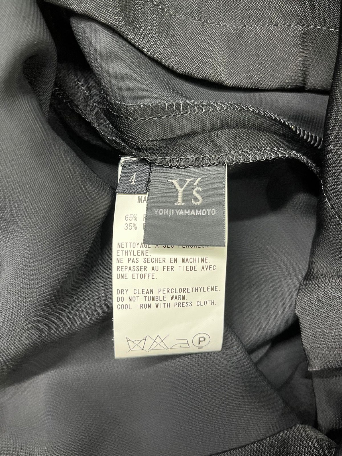 Y's yohji yamamoto デザインノースリーブワンピース（YJ-D17-206）