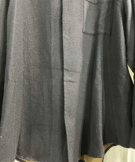 Y's for men yohji yamamoto スナップ釦 ウールブラウス（MS-B13-121）
