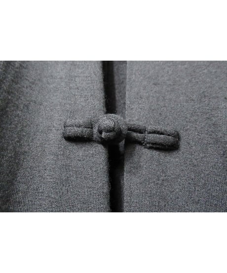 96aw yohji yamamoto pour homme vintage チャイナ釦デザイン ロングワンピース（HG-T55-961）
