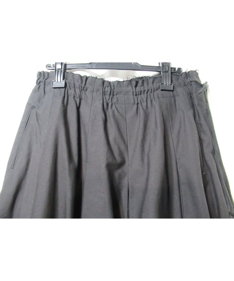 REGULATION yohji yamamoto femme コットン プリーツスカート（FE-S52-002）
