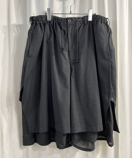 2019SS yohji yamamoto pour homme デザインショートパンツ（HH-P95-100）