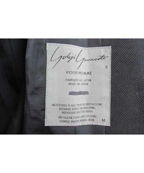 SAMPLE 80's  yohji yamamoto pour homme vintage 1点物 工具ポケット付きジャケット