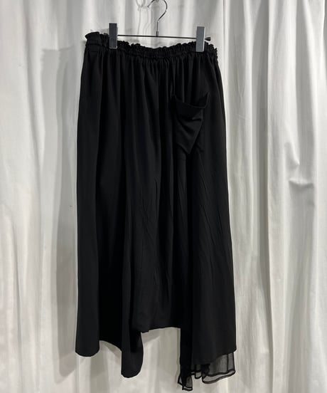 未使用タグ付き 2023SS Y's yohji yamamoto サルエルパンツ（YZ-P12-200）