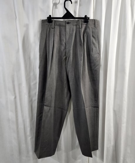 難あり 1995ss yohji yamamoto pour homme グレー スナップ釦 セットアップスーツ　(HB-J27-124)