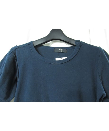 Y’s yohji yamamoto 紺 シンプルデザインカットソー（YO-T74-966）