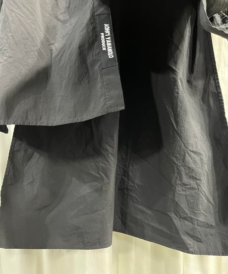 2019SS yohji yamamoto pour homme デザインロングブラウス（HH-B10-900）