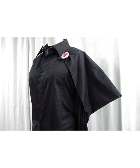 未使用 20ss yohji yamamoto femme マグネット付き 変形デザインドレス（FN-D17-801）