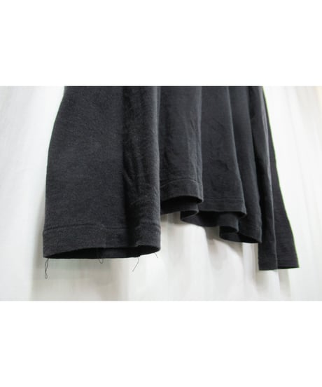 14aw yohji yamamoto pour homme 点字ロゴプリント カットソー（HF-T23-079）