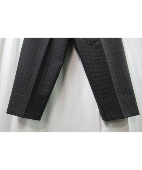 90's yohji yamamoto COSTUME D'HOMME グレー ダブル 変わりボタンセットアップ（HV-X04-190）