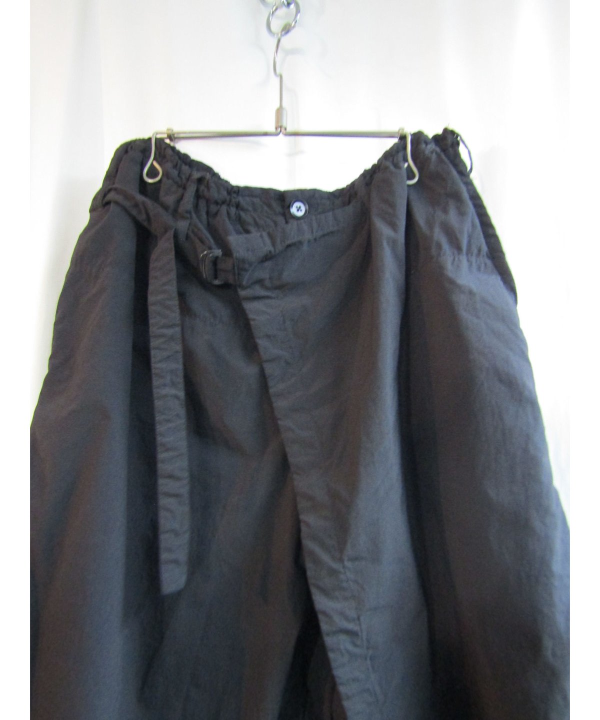 19ss yohji yamamoto POUR HOMME コットンラップパンツ HH-P1