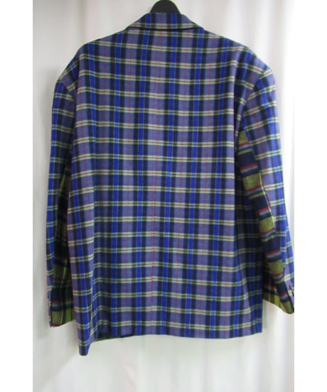 80’s COMME des GARCONS HOMME PLUS vintage チェック切り替えジャケット PJ-05041S