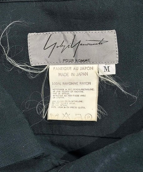 1996AW yohji yamamoto pour homme vintage ブラウス（HG-B08-221）