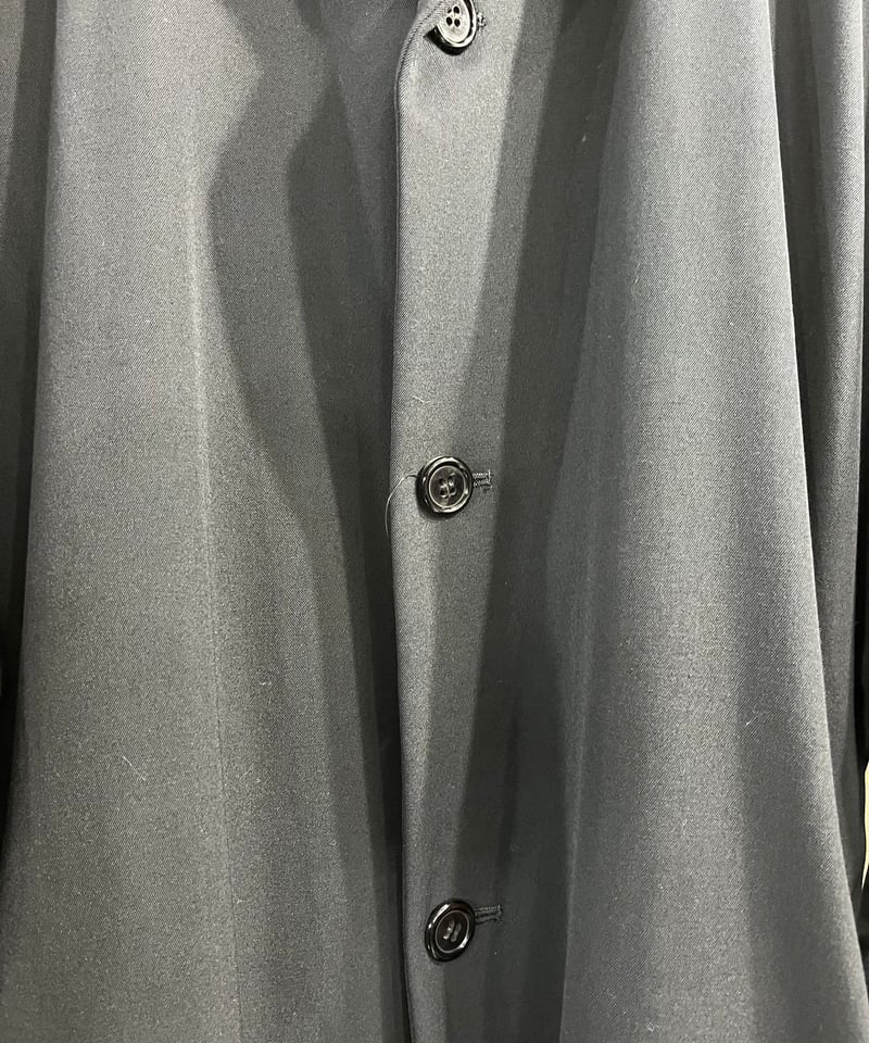 80's Yohji Yamamoto femme ウールフラノロングコート 1980's yohji yamamoto femme vintage ロングコート（F-C-