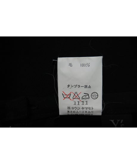 Y's yohji yamamoto タック入りシンプルフレアスカート YS-S20-101