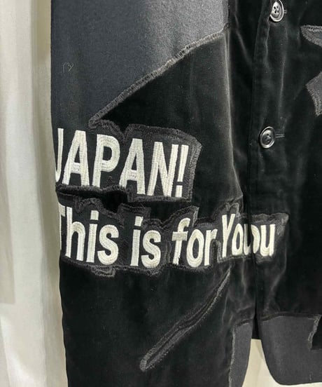 2017AW yohji yamamoto pour homme サムライ柄ジャケット（HK-J36-120）