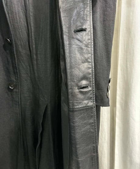 2005AW yohji yamamoto pour homme リネンコート（HN-C06-809）