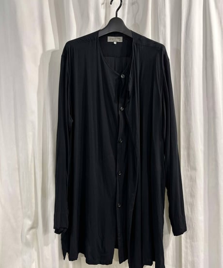 2020SS yohji yamamoto pour homme レ－ヨンブラウス（HN-B12-201）
