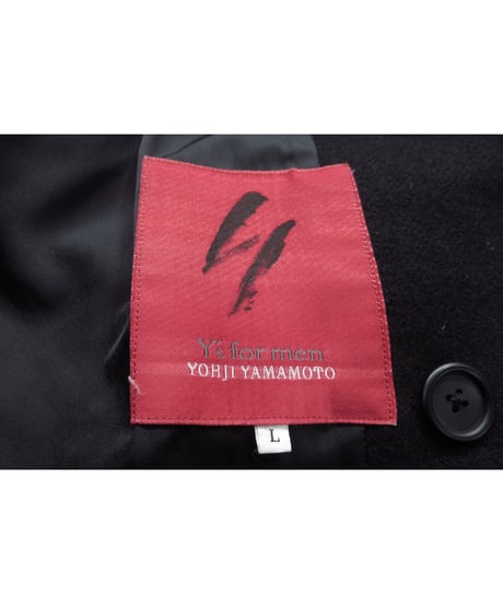 90’s 赤タグ Y’s for men yohji yamamoto vintage ダブル ミリタリーデザイン ロングコート（MG-C51-120）