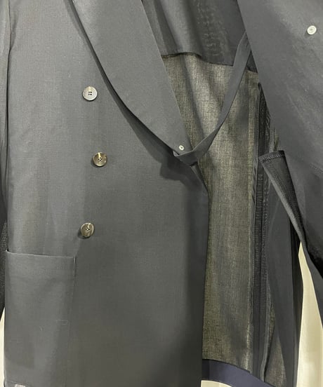 1980's yohji yamamoto femme デザインダブルジャケット（F-J-044xxx）