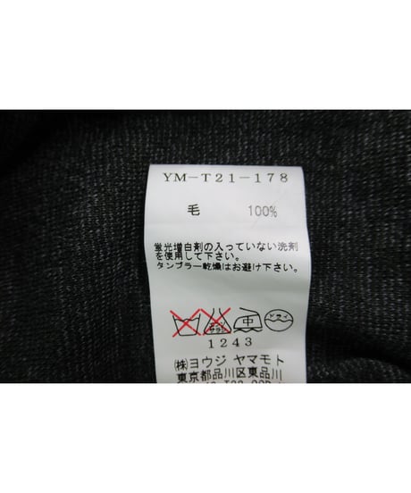 Y's yohji yamamoto ワンショルダーデザインスカート YM-T21-178