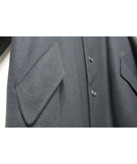 90’s Y’s for men yohji yamamoto pour homme vintage 襟リブニット切替えデザイン ロングコート （MG-C04-119）