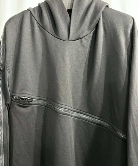 B yohji yamamoto フーテッドジップロングパーカー（NR-T78-274）