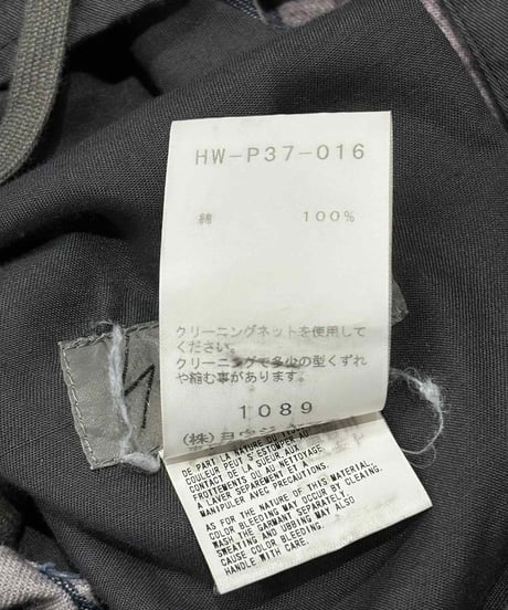 2018SS yohji yamamoto pour homme ストライプパンツ（HW-P37-016）